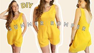 Making a Romper From Scratch  easy sewing