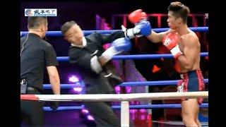 Wing Chun Master Joins Muay Thai Competition - Gets Destroyed