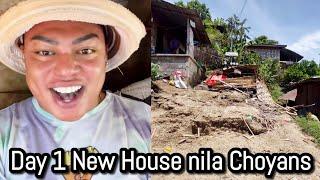 Day 1 for New House nila Choyans.