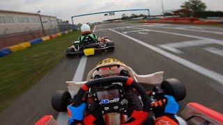 SHIFTIN GEARS IN THE TRAFFIC - KZ2 Onboard 7 Laghi Kart