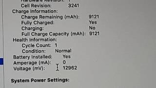 How to Check MacBook Pro Battery Health  Cycle Count  Charge Capacity mAh