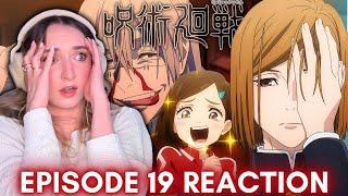 STOP MAKE IT STOP  Right and Wrong Part 2 Jujutsu Kaisen S2 REACTION Episode 19