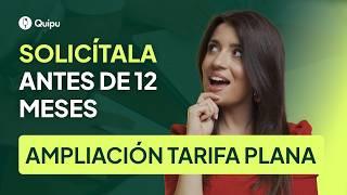  Ampliación de la TARIFA PLANA para autónomos 2024