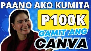 EARN MONEY WITH CANVA Paano Ako Kumita sa Canva? Sharing My Experiences