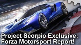 4K Xbox One X Project Scorpio ForzaTurn 10 Report + Analysis