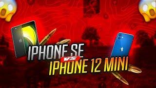 iPhone Se vs iPhone 12 mini  Agressive Room Ever  iPhone Se PUBG TDM Test 2024  Review & Handcam