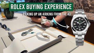 Retail Therapy Buying New Rolex Air King From The AD