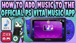 Adding Music To The PS Vita Music App Using QCMA