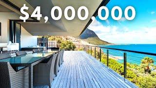 Touring a $4 MILLION Ocean View Architectural Home with Private Beach Access in Llandudno Cape Town