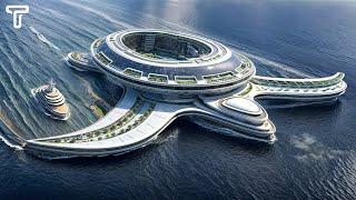 Saudi Arabia $8 billion Floating City Mega Project That Look Like A Turtle