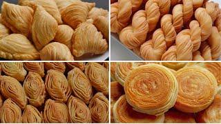 No Ovens 4 simple and easy methods of homemade puff pastry. Fried Puff Pastry