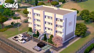 심즈4 건축 복도식 아파트 Sims4 Speed Build NO CC Korean Apartment