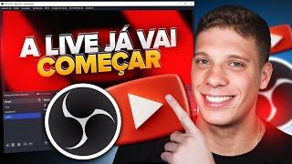 COMO FAZER LIVE NO YOUTUBE pelo OBS Guia completo para iniciantes 2024