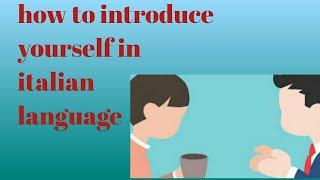 learn punjabi to Italian class 8  how to introduce yourself in italian