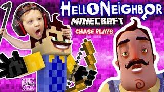 HELLO NEIGHBOR MINECRAFT IMPOSTER FGTEEV Chase Plays Mod Map of Horror Adventure w ZOMBIE