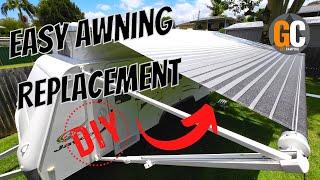 Caravan Awning Skin Replacement - Easy DIY