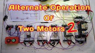 Alternate operation of two motors part 2 Tagalog Basic Motor Control Tutorial