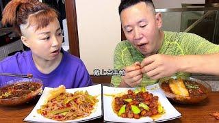 哪有这样的人，记吃不记打#eating show#eating challenge#husband and wife eating food#eating#mukbang #asmr eating