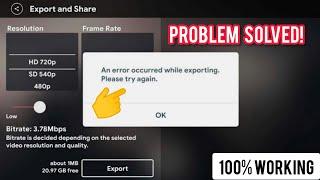 EDITING SERIES #14  How To Solve Kinemaster Export Problem  2 Steps  Sudhan Xpress