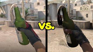 Counter Strike 2 vs CSGO Molotov Comparison