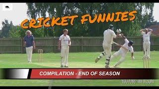 FUNNY CRICKET COMPILATION - end of season. Village cricket