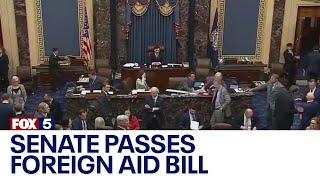 Senate overwhelmingly passes foreign aid bill