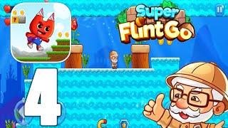 Super Flint Go - Gameplay Walkthrough Part 4 - All Levels 13-17Android iOS