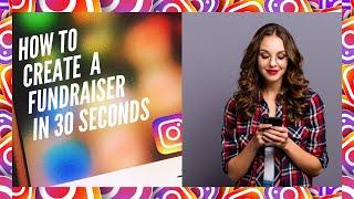 How to Start a Fundraiser on Instagram