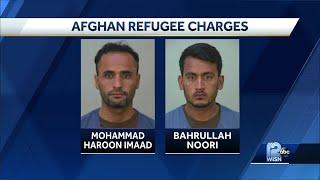 Afghan refugees charged in Wisconsin