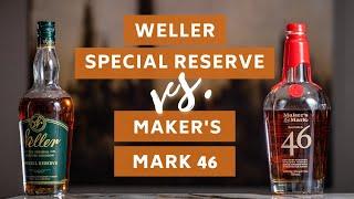 Weller Special Reserve vs Makers Mark 46 BLIND COMPARISON  Which Is The BETTER Wheated Bourbon?