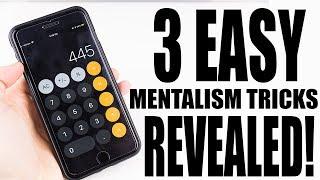 3 EVEN MORE Easy Mentalism Tricks to Fool Anyone - Magic Tricks REVEALED