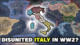 WHAT IF ITALY COLLAPSED IN WW2 I Hoi4 Timelapse