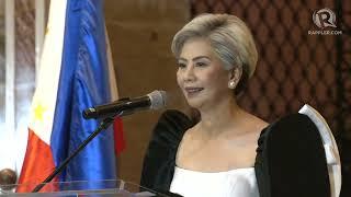 Honey Lacuna delivers speech after oath-taking as Manila’s first female mayor