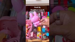 Pack my kid’s lunch with me #asmr #lunchideas #bentobox #organizedhome #organization #momlife #viral