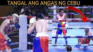 JOHN PAUL GABUNILAS vs JESSE ESPINASAngas ng cebu Nakatikim sa the  little giant of Ozamiz