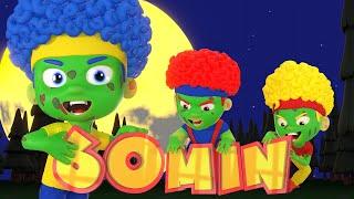 Zombie Dance with New DB Heroes  Mega Compilation  D Billions Kids Songs