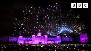 Happy New Year Live  London Fireworks 2023  BBC