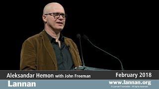 Aleksandar Hemon Reading 28 February 2018