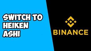 How To Switch To Heiken Ashi Candles on Binance