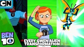 Ben 10 Reboot  Every Gwen Alien Transformation  Cartoon Network