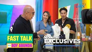 Fast Talk with Boy Abunda Lovely at Benj Manalo ibinida ang live selling YouLOL Exclusives