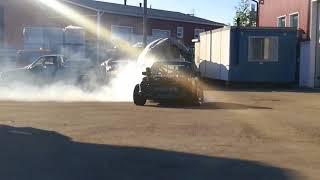 MadMax BMW burning