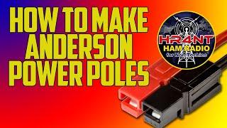 Making an Anderson Power Pole Connector Wire