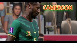 QATAR WORLD CUP - Cameroon - Team 4 out of 32