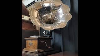 （唱歌）谷中 雪子 浦島太郎 1936年頃 78rpm record. Nipponophone（ニッポノホン）35号 phonograph.