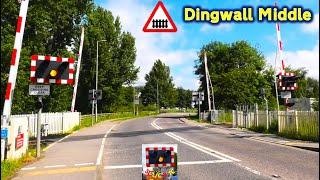 Dingwall Middle Newton Road Level Crossing Highland