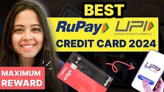 Best Rupay Credit Card 2024 for UPI Payment with Maximum Rewards  Best Credit Card in India