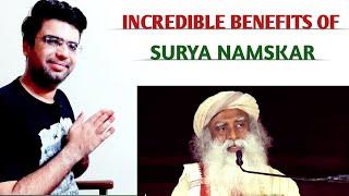 The Incredible Benefits of Surya Namaskar  Sadhguru  Mature Reactions