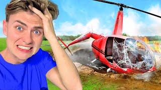 Helicopter Crashed In My Backyard COPS CALLED