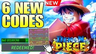 *NEW* ALL WORKING CODES FOR DEMON PIECE 2024 MAY ROBLOX DEMON PIECE CODES